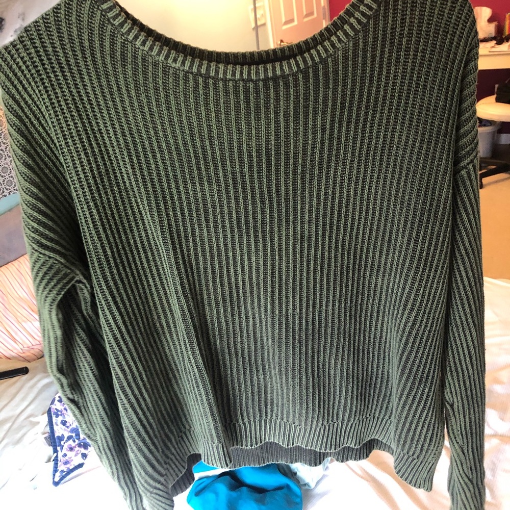 Green Brandy Melville sweater